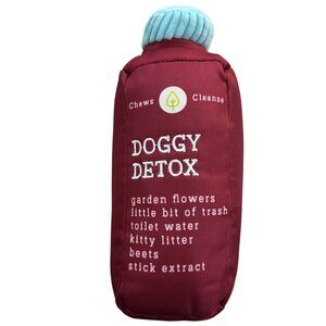 Bark Box Dog Toy Medium/Large Doggy Detox Juice Chews Cleanse BarkBox CLEAN